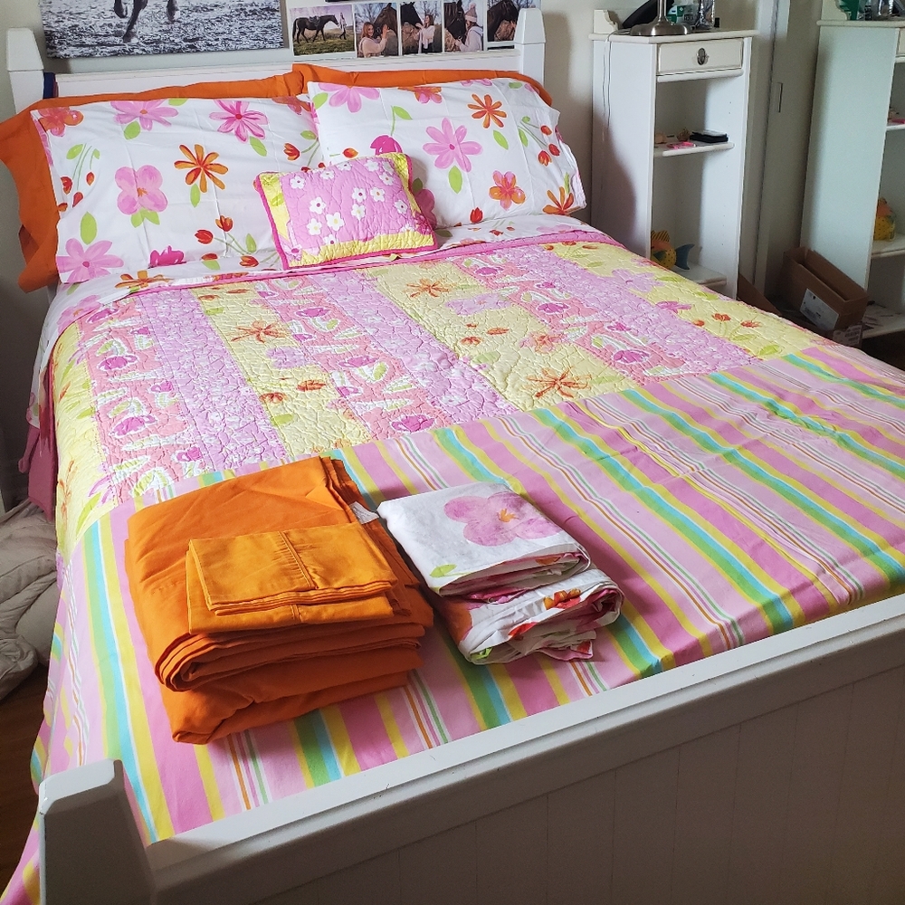 Pottery Barn Sheet and Comforter set